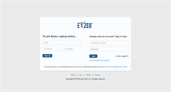 Desktop Screenshot of exzeohq.com